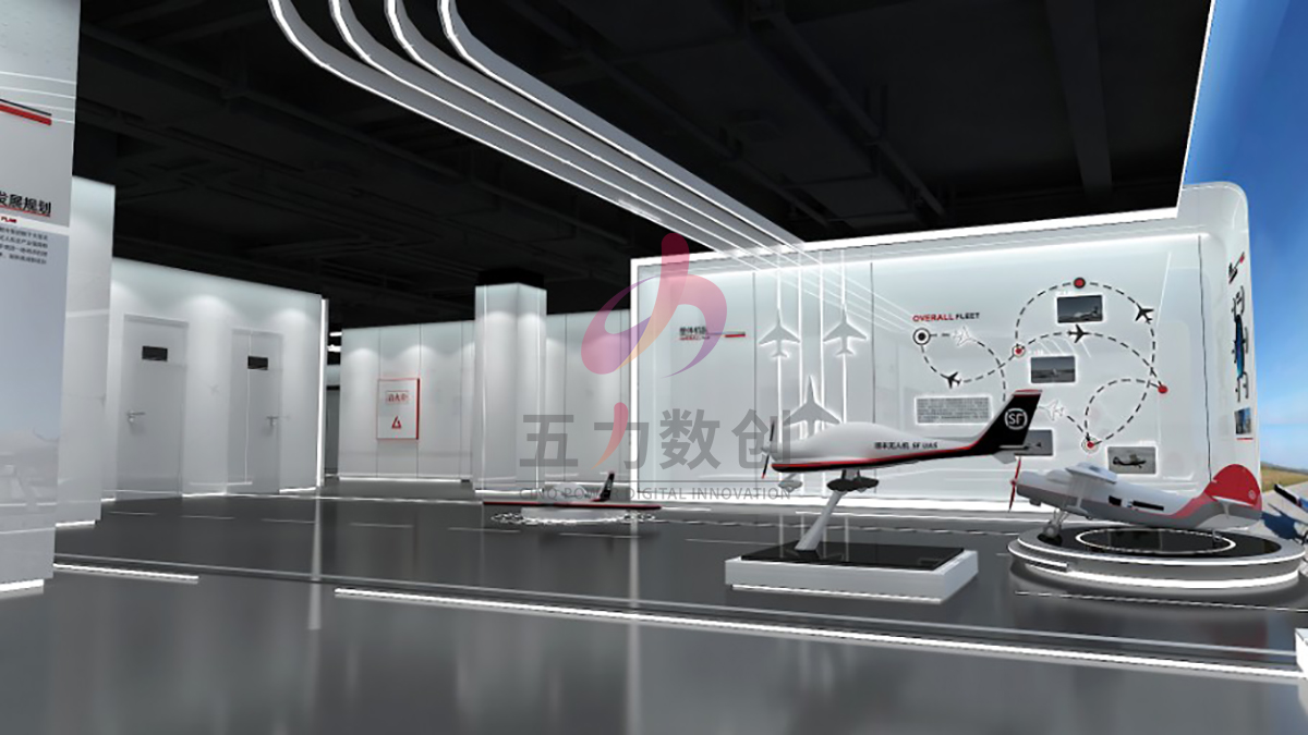 豐鳥科技企業展廳設計